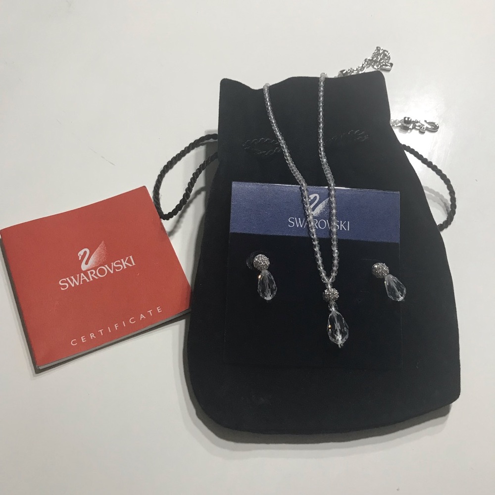 Swarovski Earring and Necklace